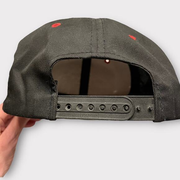 VINTAGE NBA Chicago Bulls Three-Peat World Championship ‘91 ‘92 ‘93 SnapBack hat - Picture 5 of 8